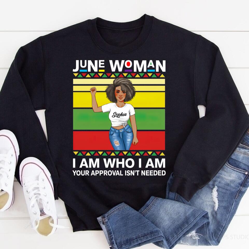 June Birthday Shirt, Custom Birthday Shirt, Queens Born In June, June Birthday Shirts For Woman, June Birthday Gifts
