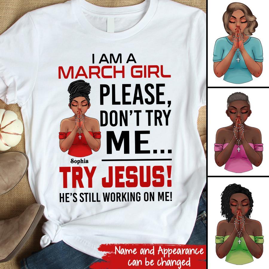 March Birthday Shirt, Custom Birthday Shirt, Queens Born In March, March Birthday Shirts For Woman, March Birthday Gifts