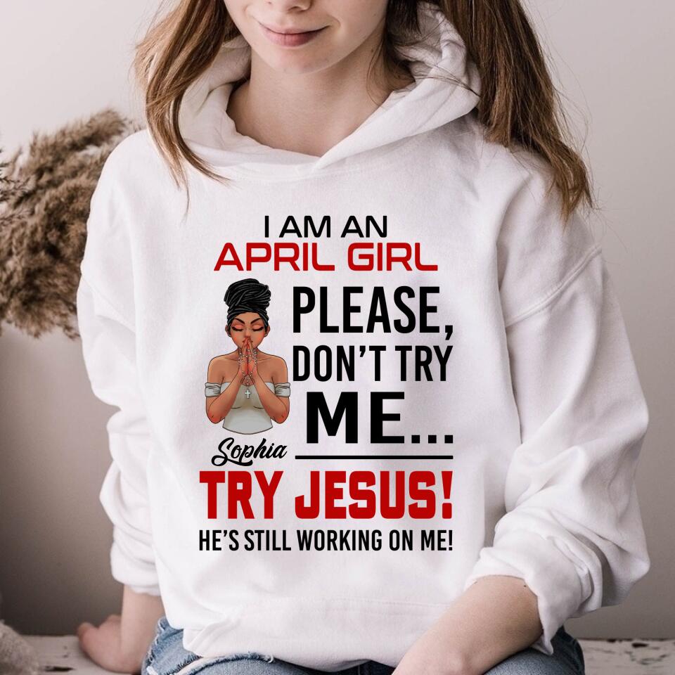 April Birthday Shirt, Custom Birthday Shirt, Queens Born In April, April Birthday Shirts For Woman, April Birthday Gifts, April Is My Birthday Month, Yep The Whole Month