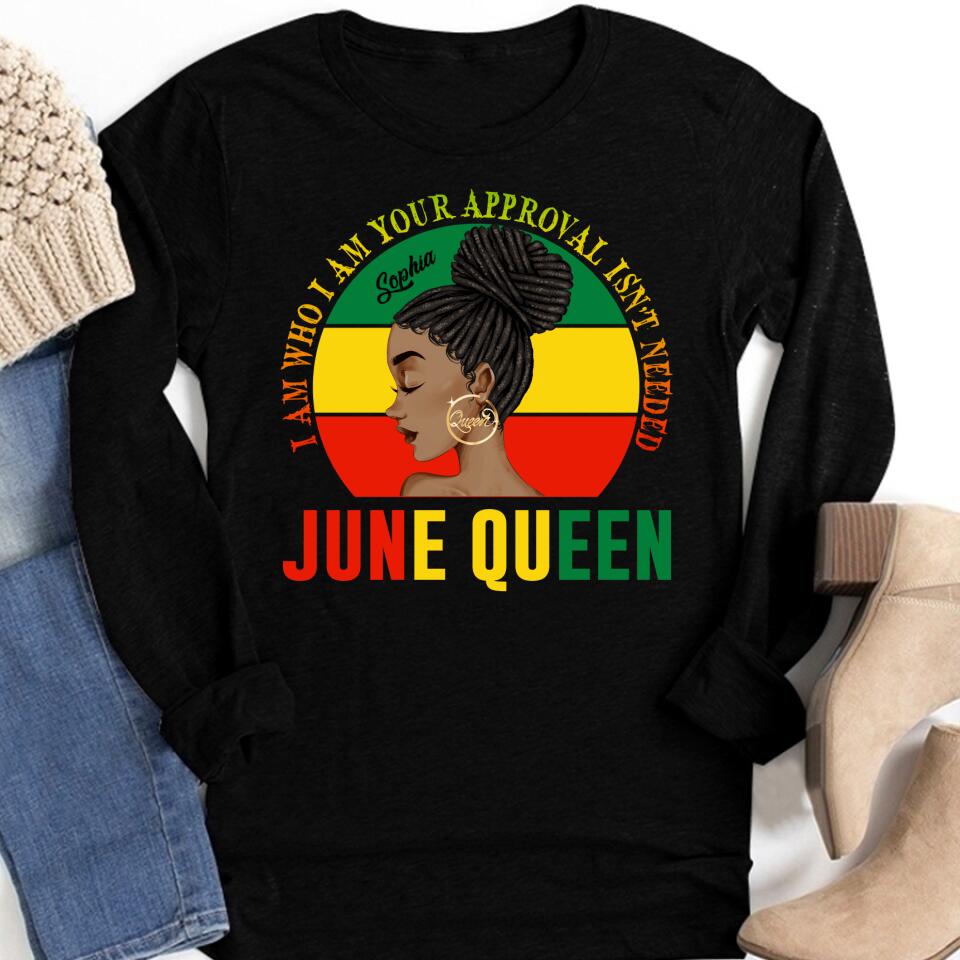 June Birthday Shirt, Custom Birthday Shirt, Queens Born In June, June Birthday Shirts For Woman, June Birthday Gifts