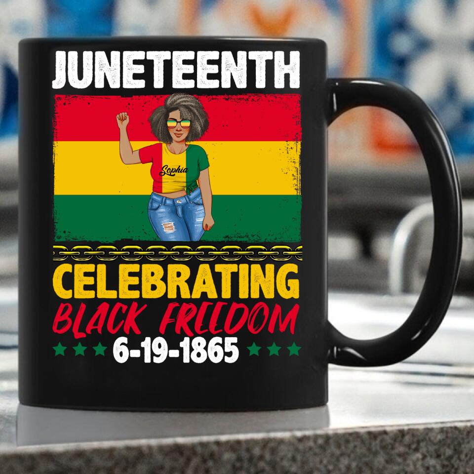 Juneteenth Shirt, Custom Juneteenth Shirt,  Juneteenth Celebrate Black Freedom T-Shirt