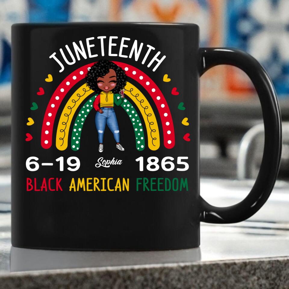 Juneteenth Shirt, Custom Juneteenth Shirt, Freedom Juneteenth June 19th 1865 Black Freedom Independence T-Shirt
