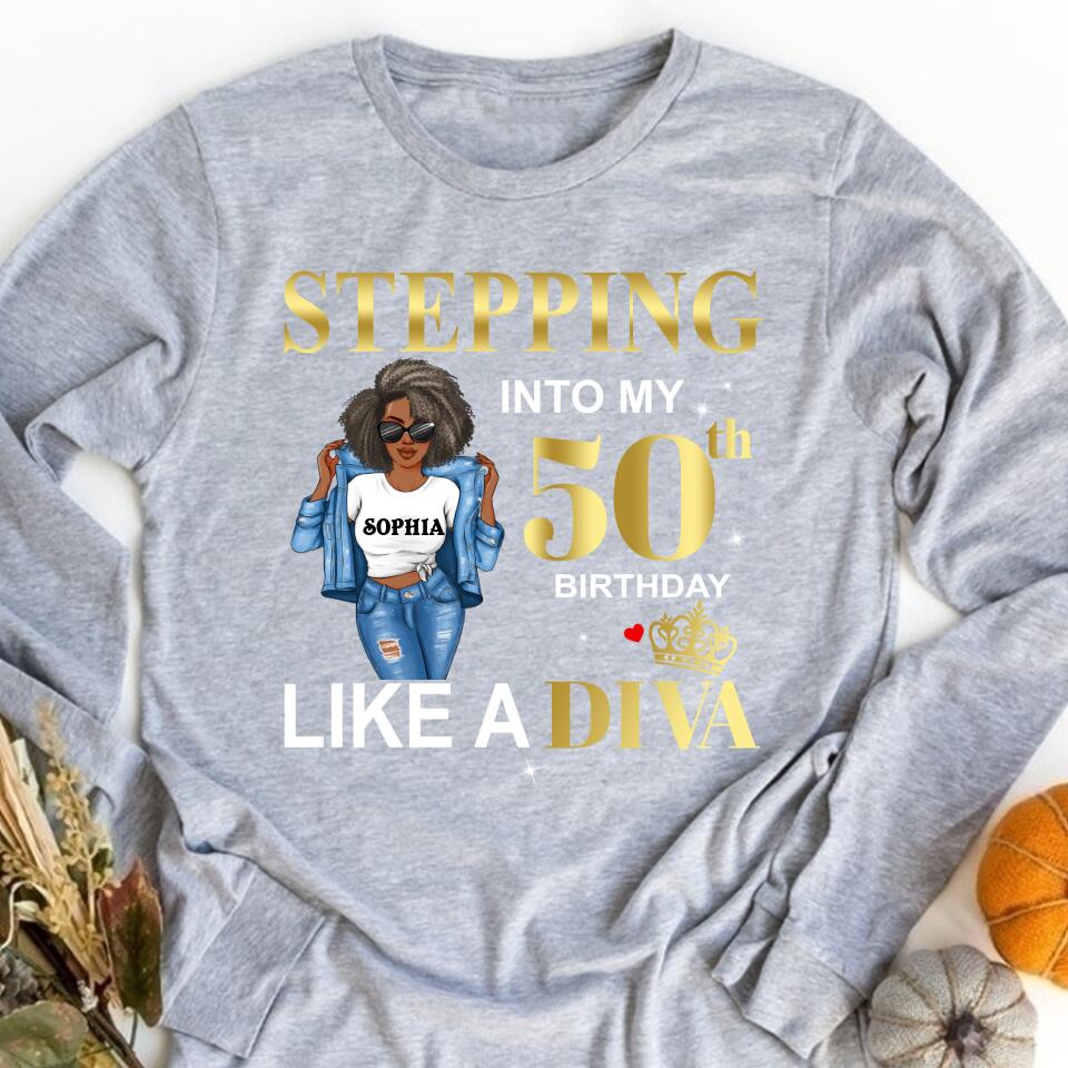 50th Birthday Shirts, Custom Birthday Shirts, Turning 50 Shirt, Gifts For Women Turning 50, 50th Birthday Shirts For Her - HCT