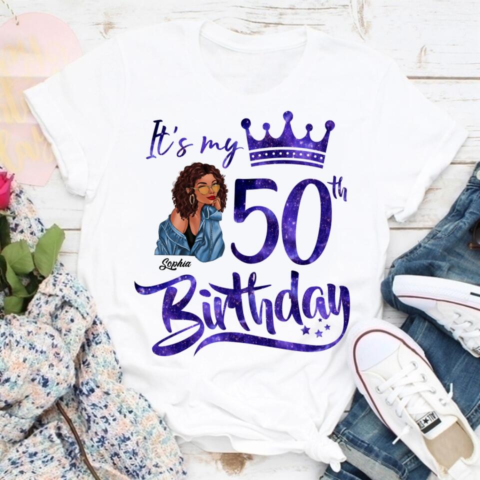 Custom Birthday Shirt, Birthday Shirt, Gifts For Birthday, Birthday Shirts For Her, Birthday Shirts for Women, It&#39;s my Birthday Shirt - HCT
