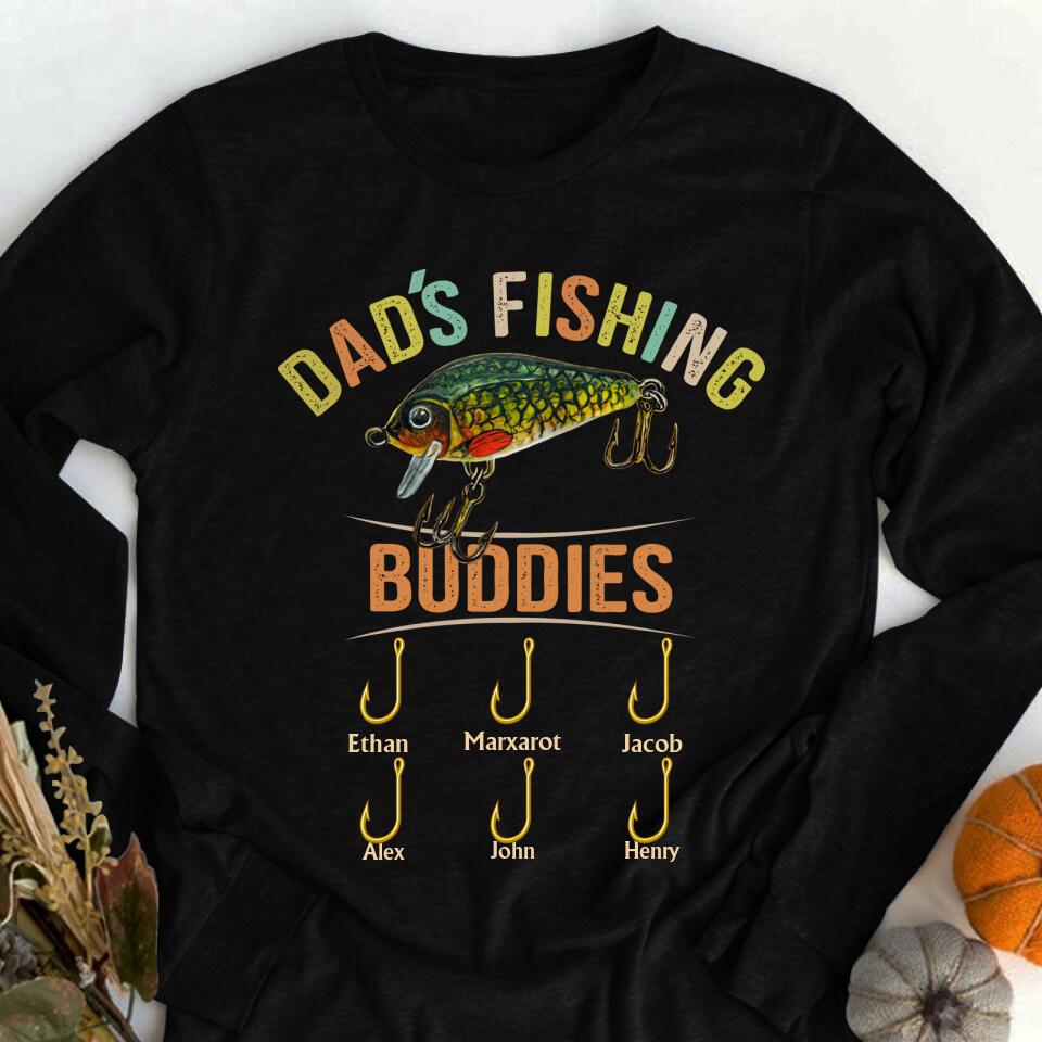 Personalized Fathers Day Shirts, Father‘s Day T Shirts, Fathers Day Fishing Shirt, Fathers Day Shirts For Dad, Happy Fathers Day Shirts, Father Day Gift