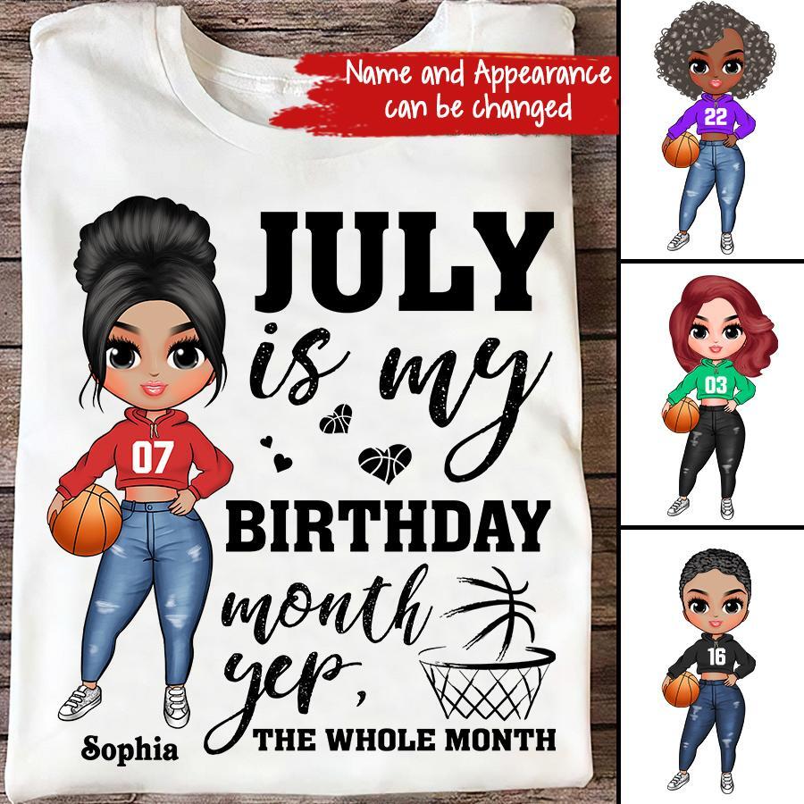July Birthday Shirt, Custom Birthday Shirt, Queens Born In July, July Birthday Shirts For Woman, July Birthday Gifts