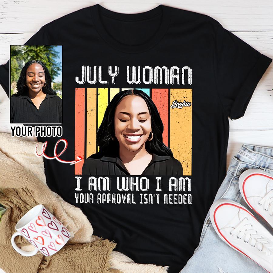 July Birthday Shirt, Custom Birthday Shirt, Queens Born In July, July Birthday Shirts For Woman, July Birthday Gifts