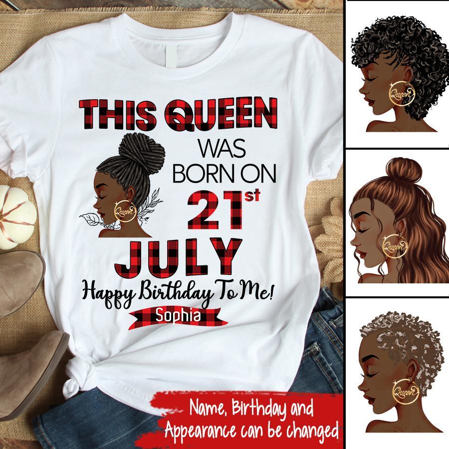 July Birthday Shirt, Custom Birthday Shirt, Queens Born In July, July Birthday Shirts For Woman, July Birthday Gifts