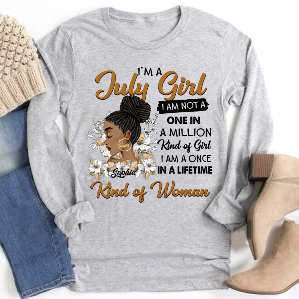 July Birthday Shirt, Custom Birthday Shirt, Queens Born In July, July Birthday Shirts For Woman, July Birthday Gifts