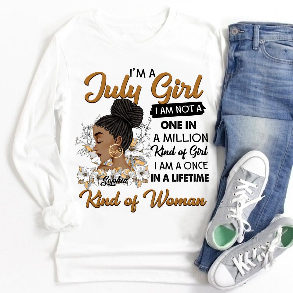 July Birthday Shirt, Custom Birthday Shirt, Queens Born In July, July Birthday Shirts For Woman, July Birthday Gifts