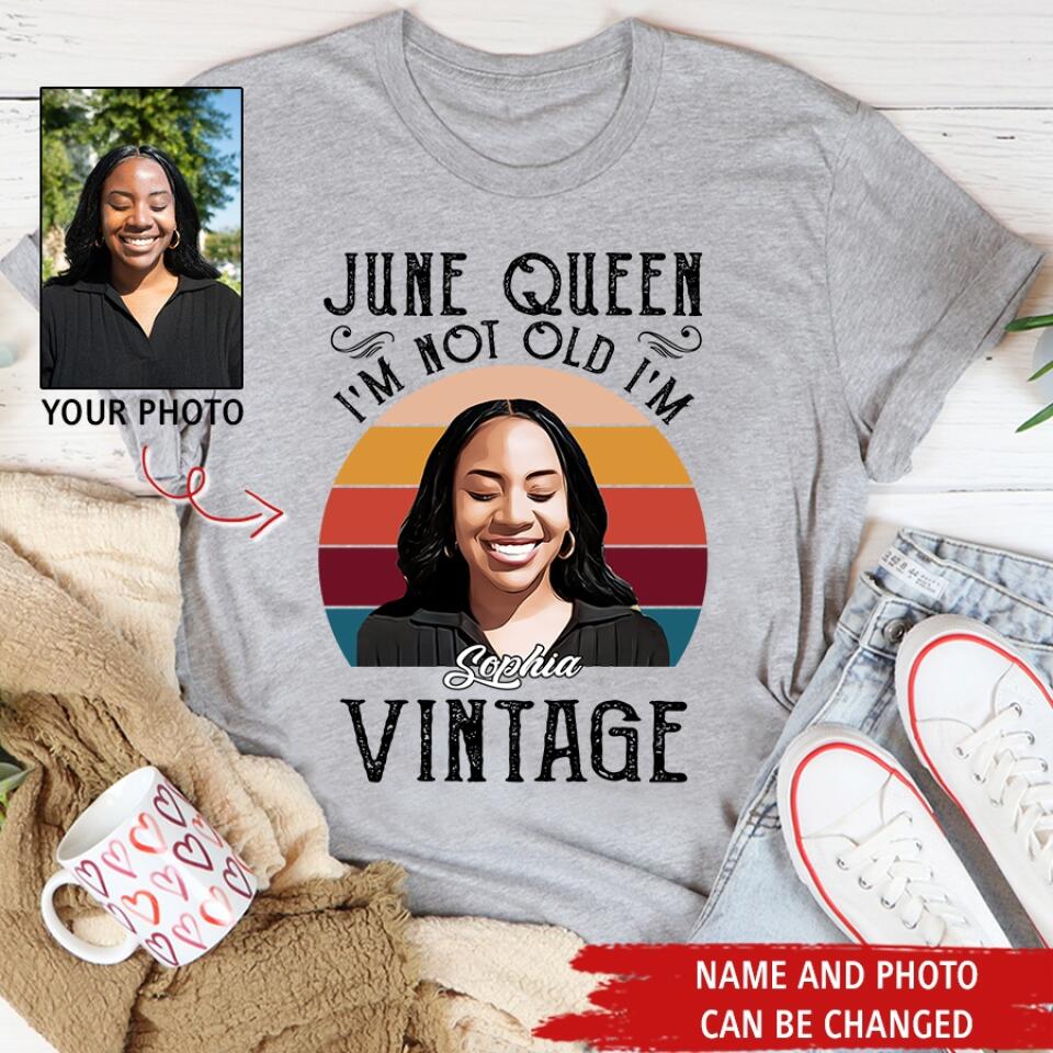 June Birthday Shirt, Custom Birthday Shirt, Queens Born In June, June Birthday Shirts For Woman, June Birthday Gifts