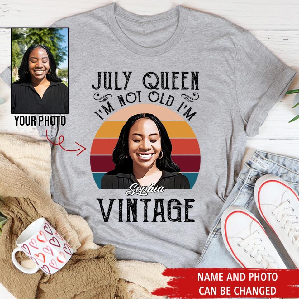 July Birthday Shirt, Custom Birthday Shirt, Queens Born In July, July Birthday Shirts For Woman, July Birthday Gifts