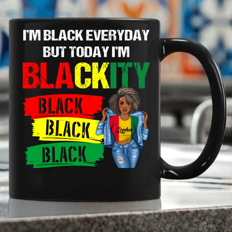 Juneteenth Shirt, Custom Juneteenth Shirt, I'm Blackity Black African American Black Power Juneteenth T-Shirt
