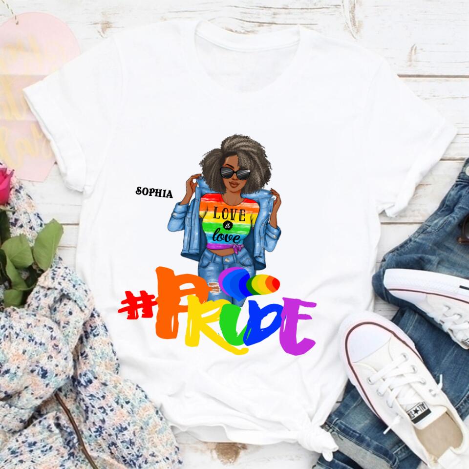 Love is Love Shirt, LGBT Pride Shirt, Women Rainbow Shirt, LGBT Shirts, Love Wins Graphic T-Shirt, Equality, Gift