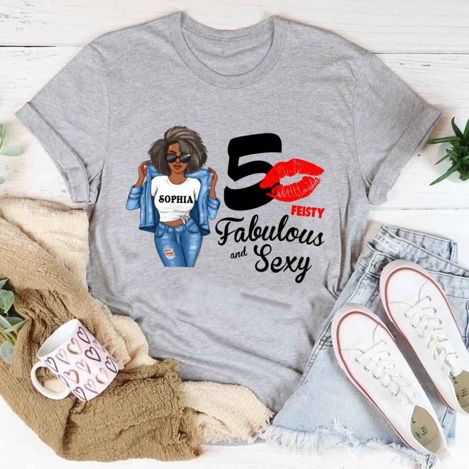 50th Birthday Shirts, Custom Birthday Shirts, Turning 50 Shirt, Gifts For Women Turning 50, 50 And Fabulous Shirt, 1972 Shirt, 50th Birthday Shirts For Her