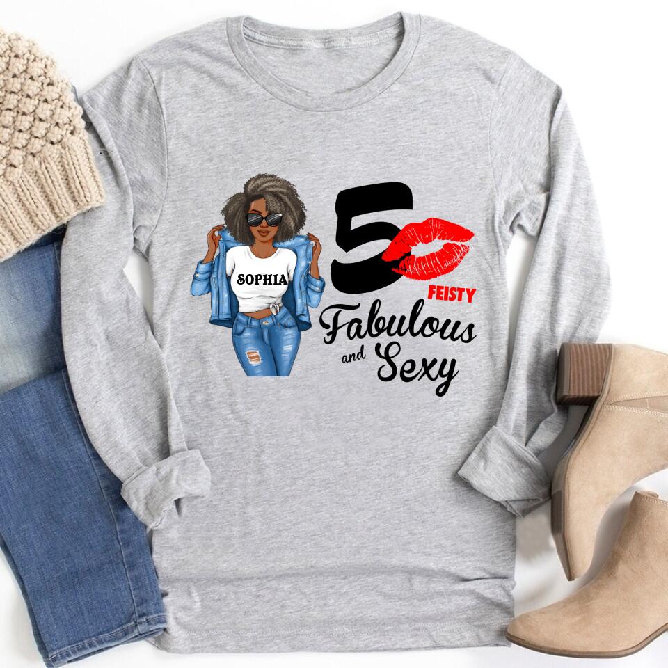 50th Birthday Shirts, Custom Birthday Shirts, Turning 50 Shirt, Gifts For Women Turning 50, 50 And Fabulous Shirt, 1972 Shirt, 50th Birthday Shirts For Her