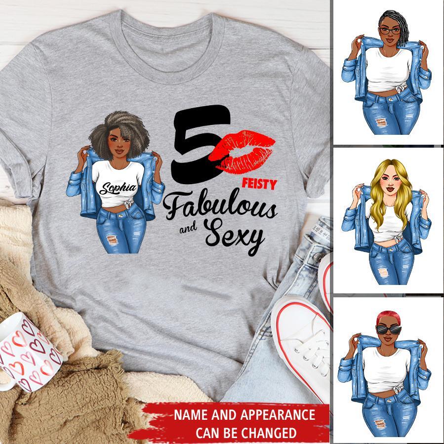 50th Birthday Shirts, Custom Birthday Shirts, Turning 50 Shirt, Gifts For Women Turning 50, 50 And Fabulous Shirt, 1972 Shirt, 50th Birthday Shirts For Her