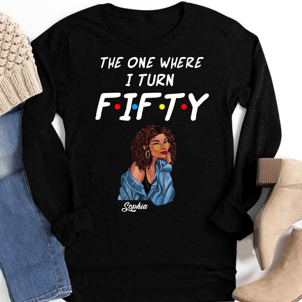 50th Birthday Shirts, Custom Birthday Shirts, Turning 50 Shirt, Gifts For Women Turning 50, 50 And Fabulous Shirt, 1972 Shirt, 50th Birthday Shirts For Her