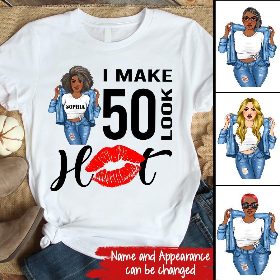 50th Birthday Shirts, Custom Birthday Shirts, Turning 50 Shirt, Gifts For Women Turning 50, 50 And Fabulous Shirt, 1972 Shirt, 50th Birthday Shirts For Her