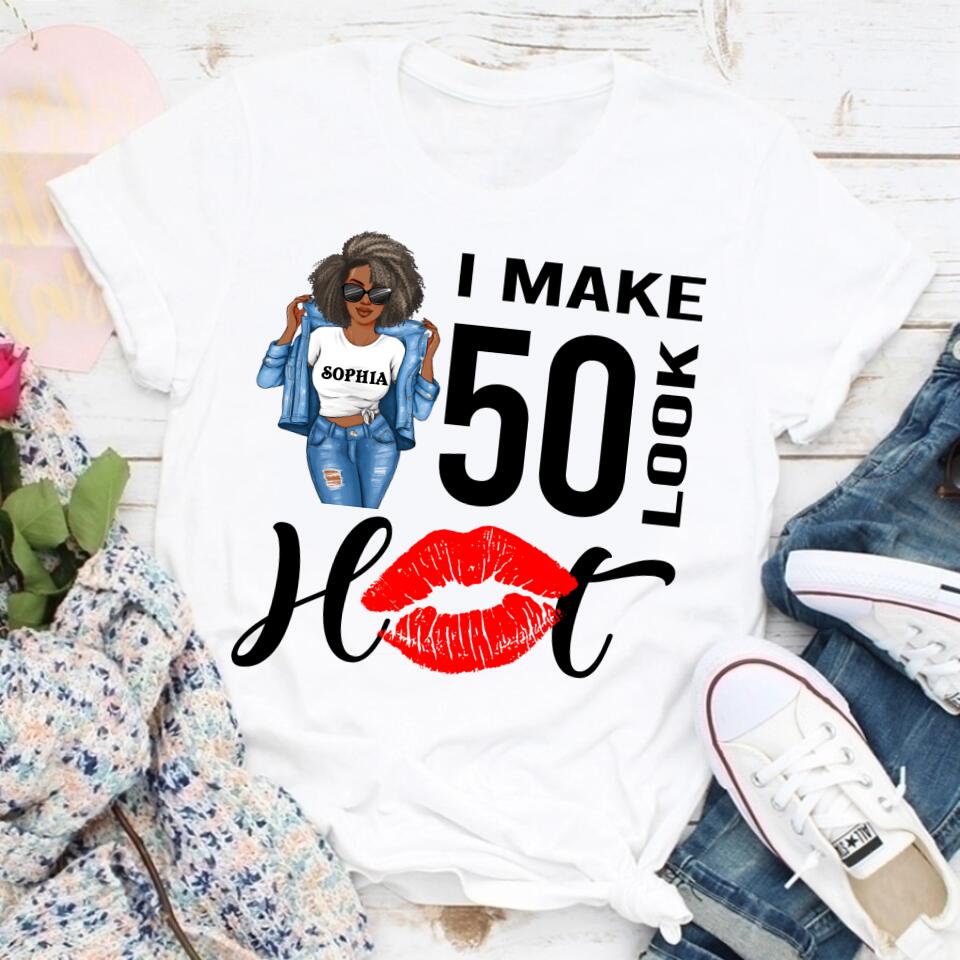 50th Birthday Shirts, Custom Birthday Shirts, Turning 50 Shirt, Gifts For Women Turning 50, 50 And Fabulous Shirt, 1972 Shirt, 50th Birthday Shirts For Her