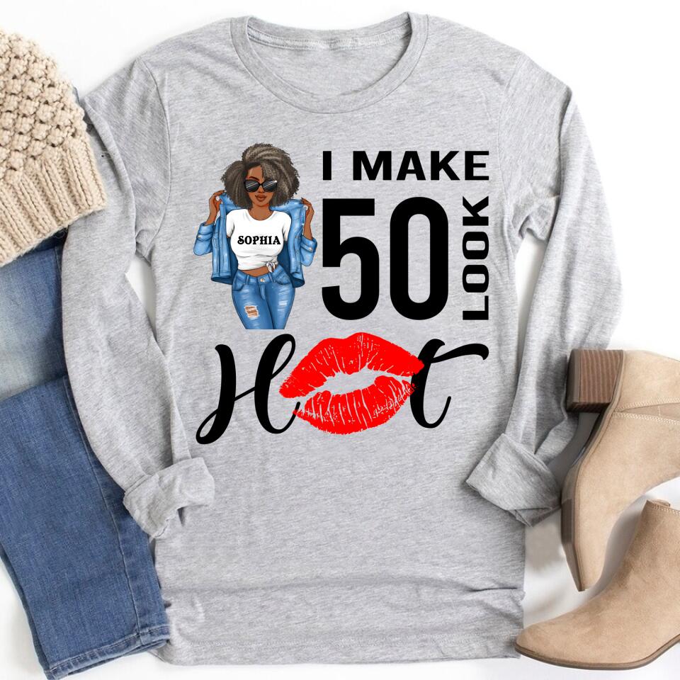 50th Birthday Shirts, Custom Birthday Shirts, Turning 50 Shirt, Gifts For Women Turning 50, 50 And Fabulous Shirt, 1972 Shirt, 50th Birthday Shirts For Her