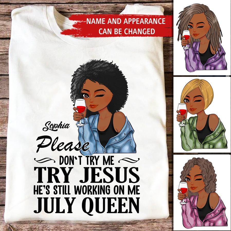 July Birthday Shirt, Custom Birthday Shirt, Queens Born In July, July Birthday Gifts, July Shirts For Woman