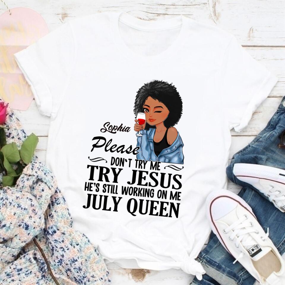 July Birthday Shirt, Custom Birthday Shirt, Queens Born In July, July Birthday Gifts, July Shirts For Woman