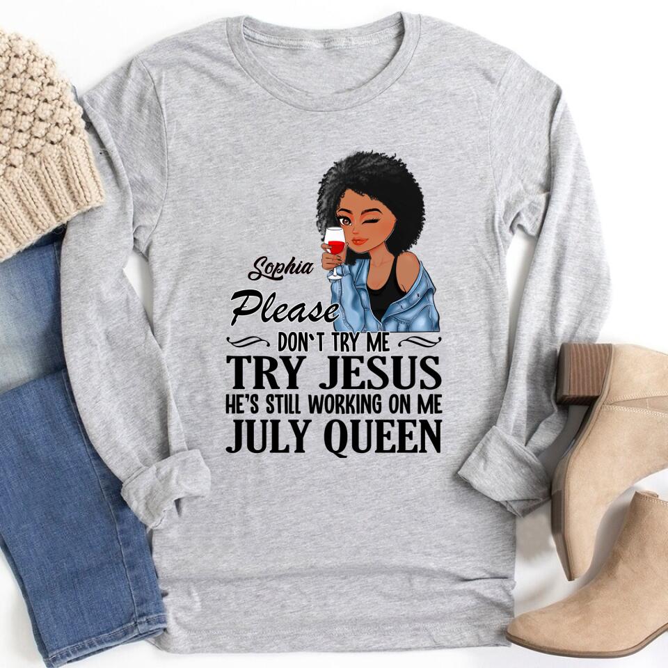 July Birthday Shirt, Custom Birthday Shirt, Queens Born In July, July Birthday Gifts, July Shirts For Woman