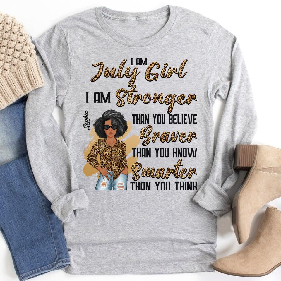 July Birthday Shirt, Custom Birthday Shirt, Queens Born In July, July Birthday Gifts, July Shirts For Woman