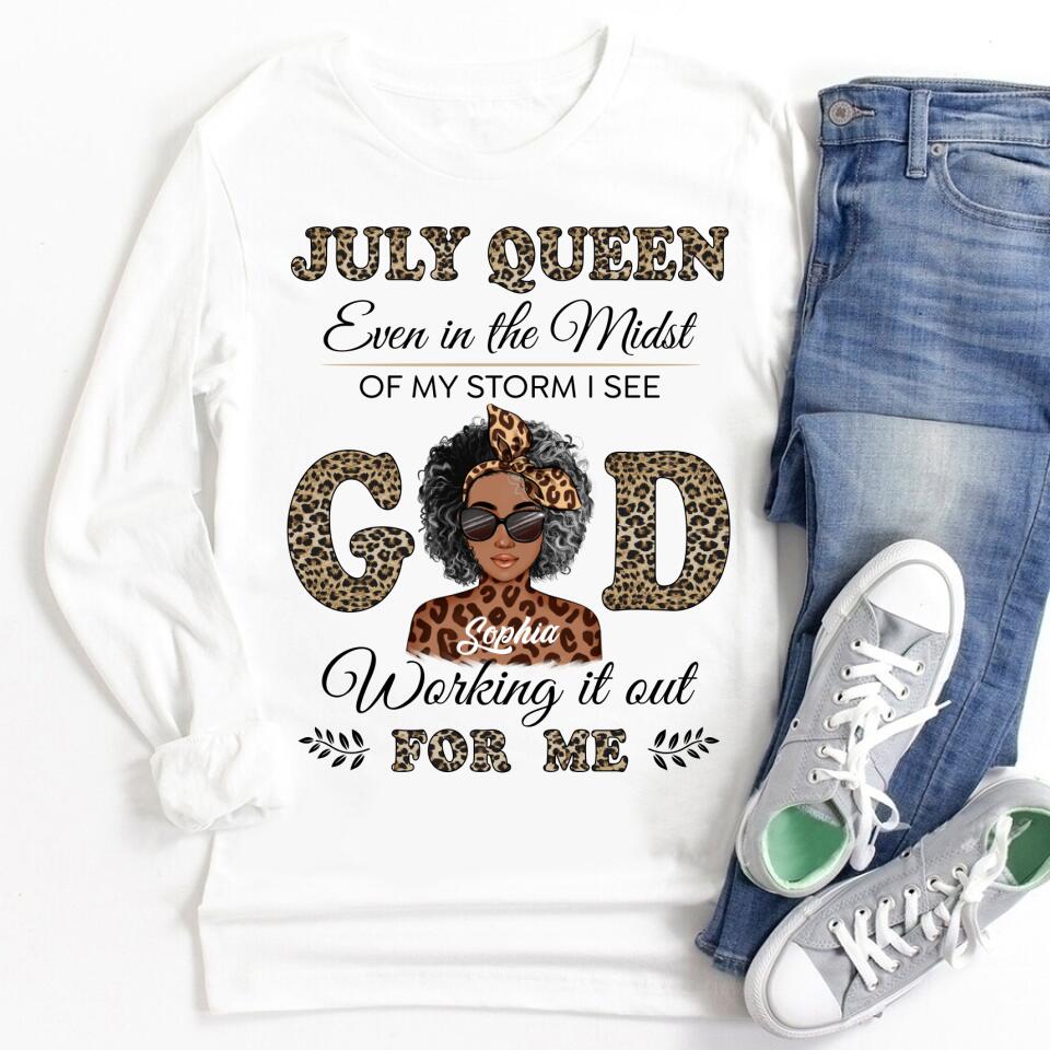 July Birthday Shirt, Custom Birthday Shirt, Queens Born In July, July Birthday Gifts, July Shirts For Woman