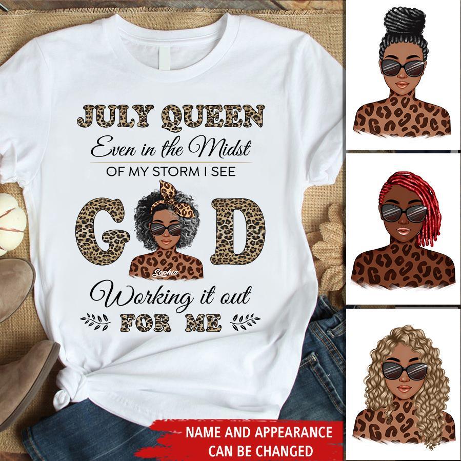 July Birthday Shirt, Custom Birthday Shirt, Queens Born In July, July Birthday Gifts, July Shirts For Woman