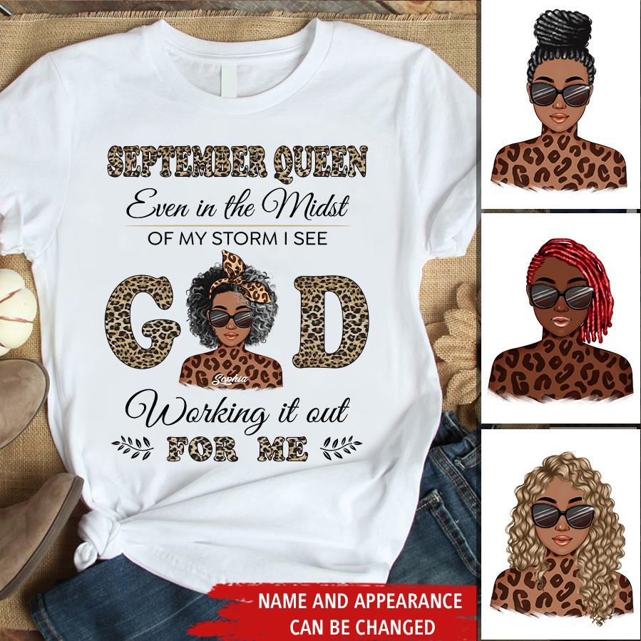 September Birthday Shirt, Custom Birthday Shirt, Queens Born In September, September Birthday Shirts For Woman, September Birthday Gifts