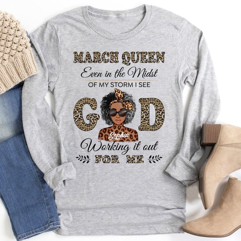 March Birthday Shirt, Custom Birthday Shirt, Queens Born In March, March Birthday Shirts For Woman, March Birthday Gifts