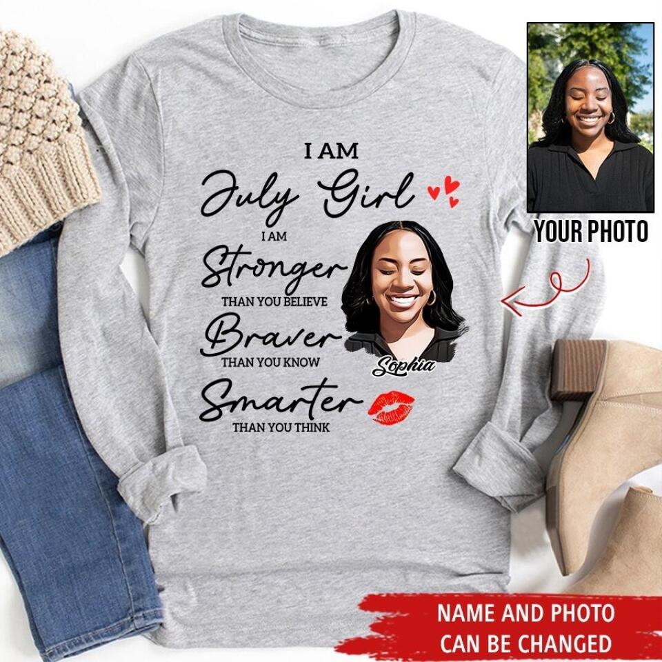 July Birthday Shirt, Custom Birthday Shirt, Queens Born In July, July Birthday Gifts, July Shirts For Woman