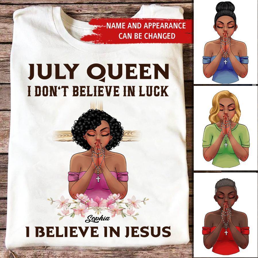 July Birthday Shirt, Custom Birthday Shirt, Queens Born In July, July Birthday Gifts, July Shirts For Woman