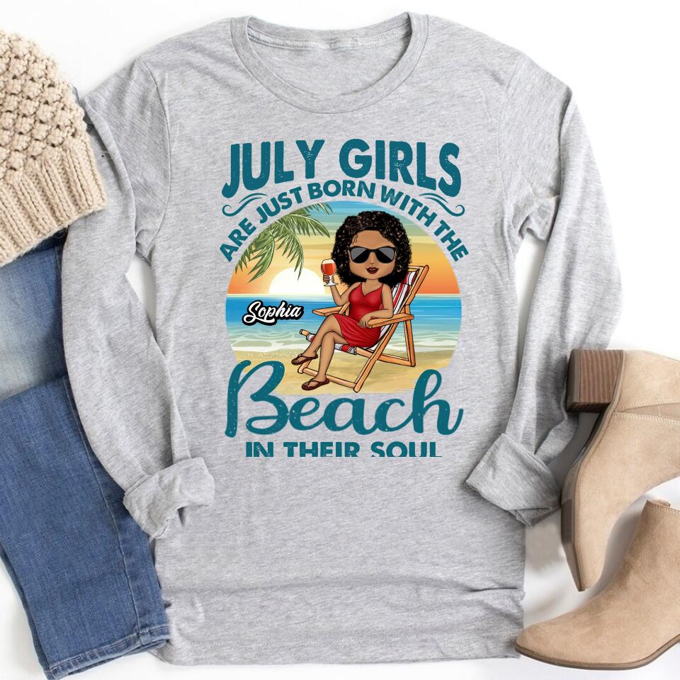 July Birthday Shirt, Custom Birthday Shirt, Queens Born In July, July Birthday Gifts, July Shirts For Woman