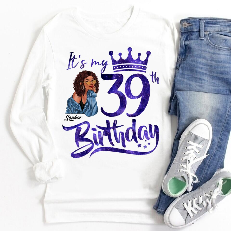 39th Birthday Shirts, Custom Birthday Shirts, Turning 39 Shirt, Gifts For Women Turning 39, 39 And Fabulous Shirt, 1984 Shirt, 39th Birthday Shirts For Her