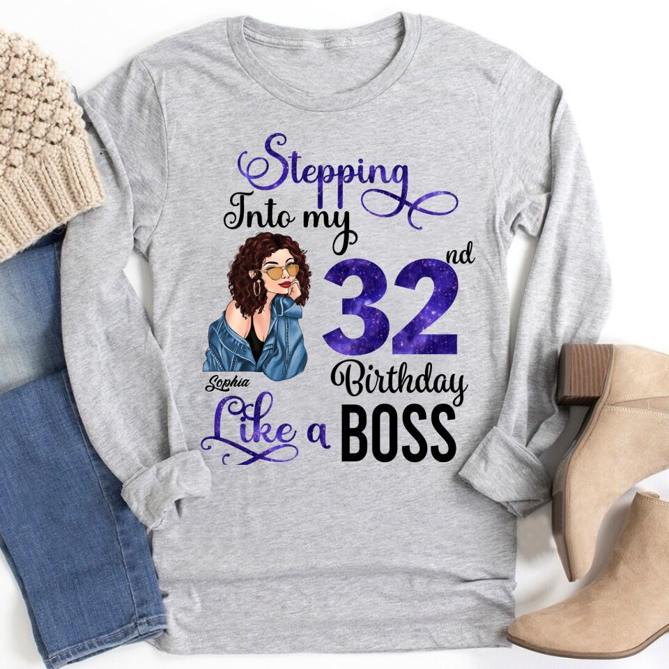 32nd Birthday Shirts, Custom Birthday Shirts, Turning 32 Shirt, Gifts For Women Turning 32, 32 And Fabulous Shirt, 1991 Shirt, 32nd Birthday Shirts For Her