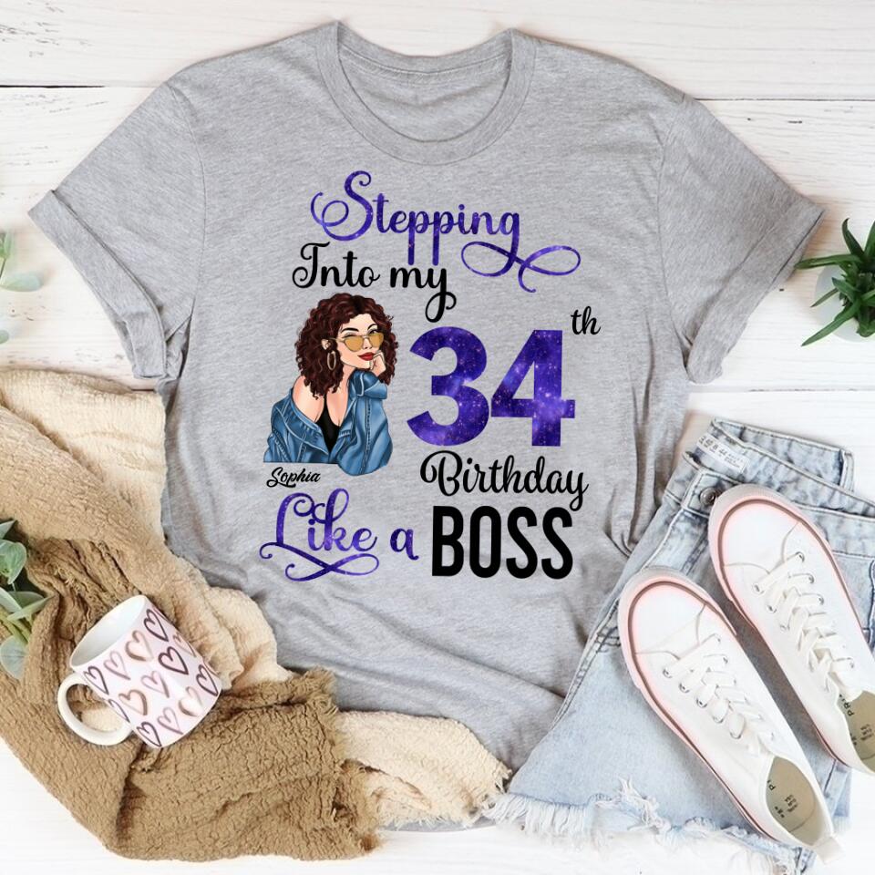 34th Birthday Shirts, Custom Birthday Shirts, Turning 34 Shirt, Gifts For Women Turning 34, 34 And Fabulous Shirt, 1989 Shirt, 34th Birthday Shirts For Her