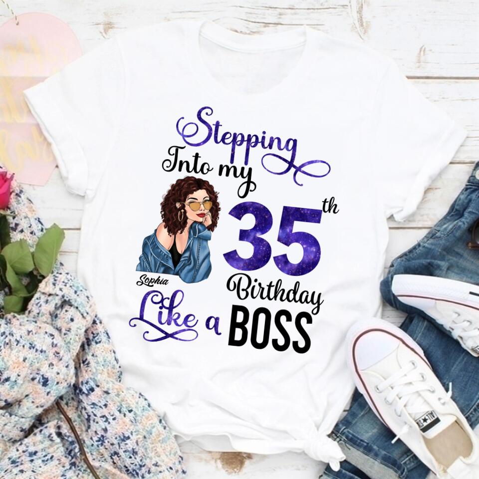 35th Birthday Shirts, Custom Birthday Shirts, Turning 35 Shirt, Gifts For Women Turning 35, 35 And Fabulous Shirt, 1988 Shirt, 35th Birthday Shirts For Her