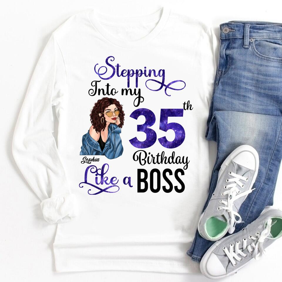 35th Birthday Shirts, Custom Birthday Shirts, Turning 35 Shirt, Gifts For Women Turning 35, 35 And Fabulous Shirt, 1988 Shirt, 35th Birthday Shirts For Her