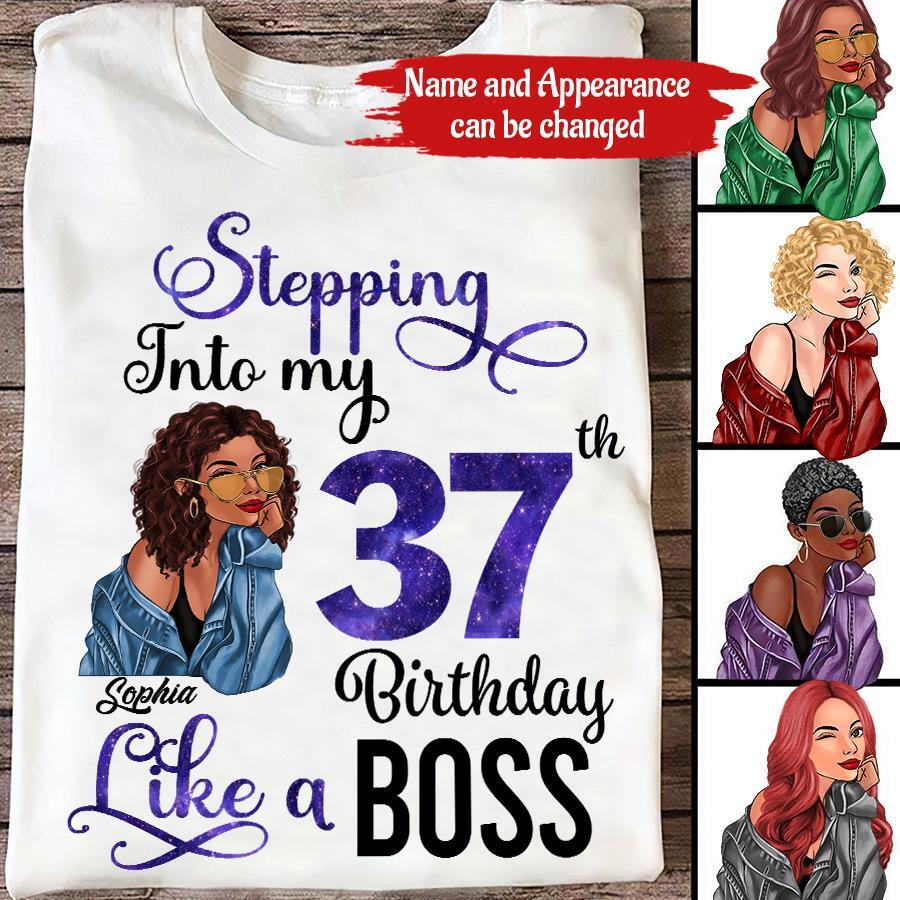 37th Birthday Shirts, Custom Birthday Shirts, Turning 37 Shirt, Gifts For Women Turning 37, 37 And Fabulous Shirt, 1986 Shirt, 37th Birthday Shirts For Her
