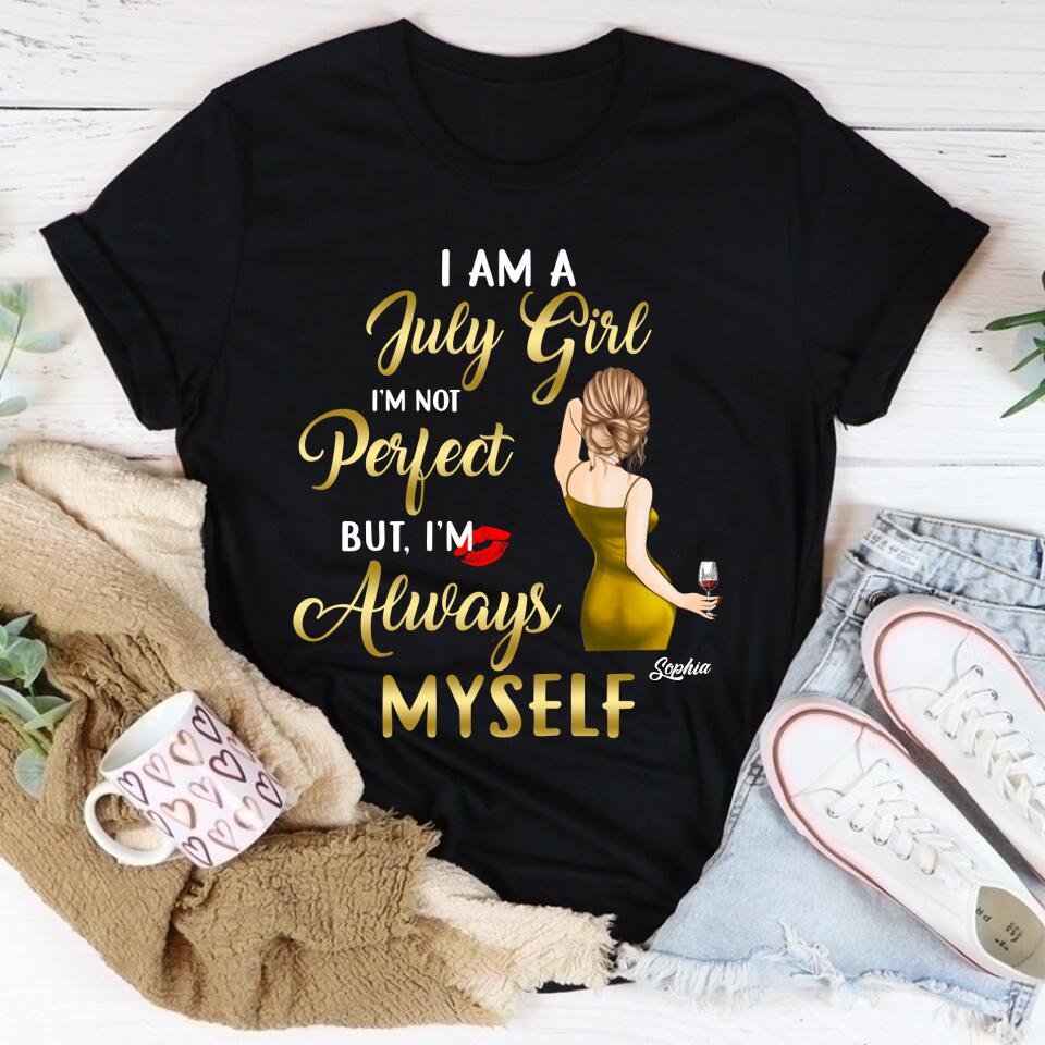 July Birthday Shirt, July Queen Custom Birthday Shirt, Queens Born In July, July Birthday Shirts For Woman, July Birthday Gifts