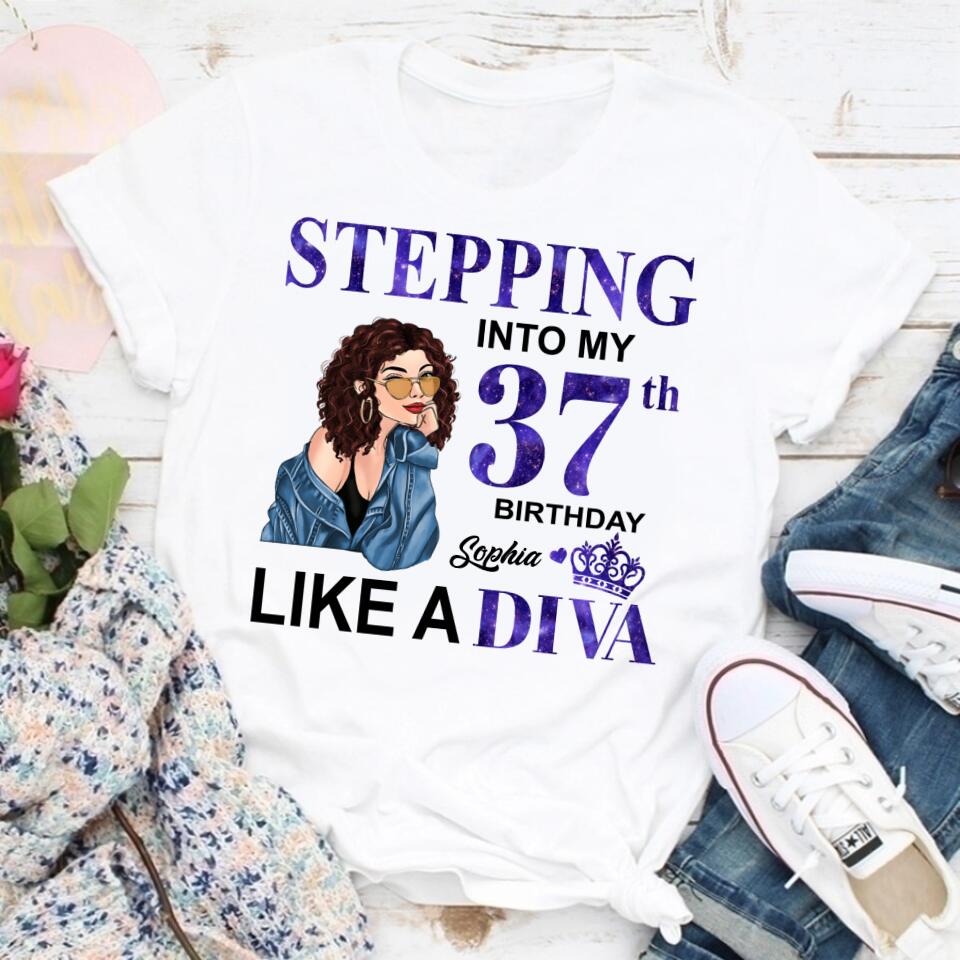 37th Birthday Shirts, Custom Birthday Shirts, Turning 37 Shirt, Gifts For Women Turning 37, 37 And Fabulous Shirt, 1986 Shirt, 37th Birthday Shirts For Her