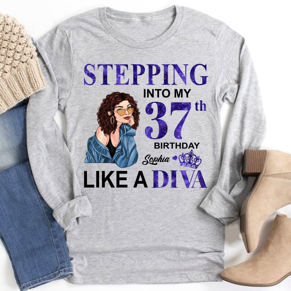 37th Birthday Shirts, Custom Birthday Shirts, Turning 37 Shirt, Gifts For Women Turning 37, 37 And Fabulous Shirt, 1986 Shirt, 37th Birthday Shirts For Her