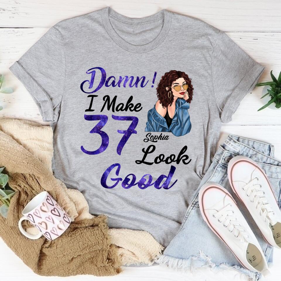 37th Birthday Shirts, Custom Birthday Shirts, Turning 37 Shirt, Gifts For Women Turning 37, 37 And Fabulous Shirt, 1986 Shirt, 37th Birthday Shirts For Her