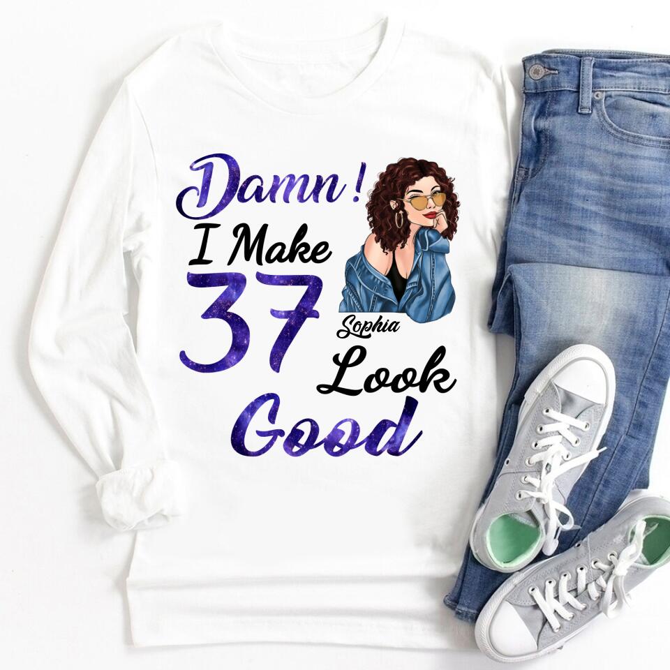 37th Birthday Shirts, Custom Birthday Shirts, Turning 37 Shirt, Gifts For Women Turning 37, 37 And Fabulous Shirt, 1986 Shirt, 37th Birthday Shirts For Her