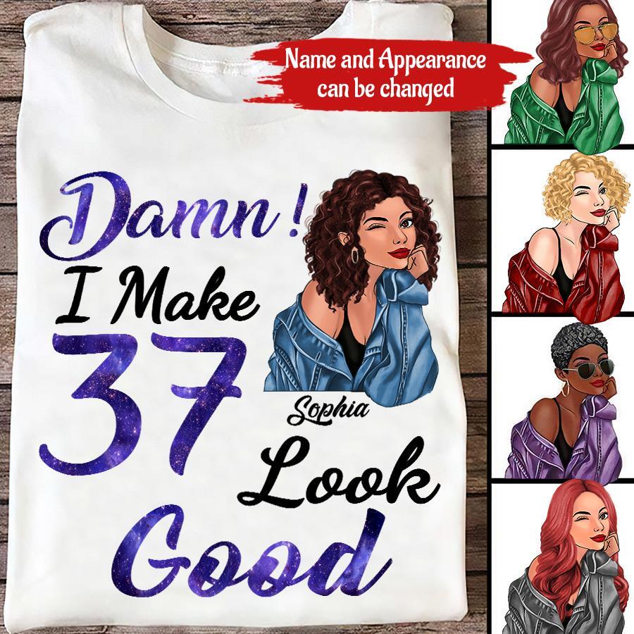 37th Birthday Shirts, Custom Birthday Shirts, Turning 37 Shirt, Gifts For Women Turning 37, 37 And Fabulous Shirt, 1986 Shirt, 37th Birthday Shirts For Her