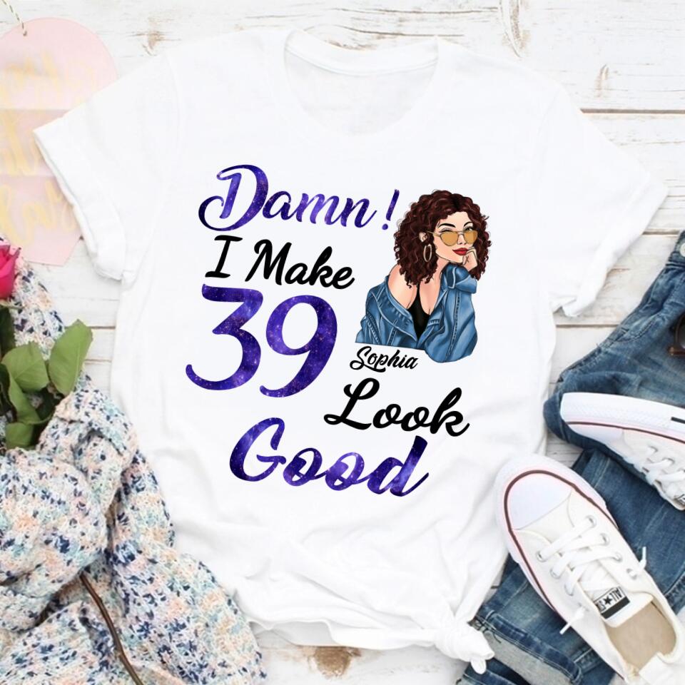 39th Birthday Shirts, Custom Birthday Shirts, Turning 39 Shirt, Gifts For Women Turning 39, 39 And Fabulous Shirt, 1984 Shirt, 39th Birthday Shirts For Her