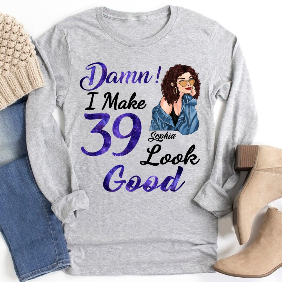 39th Birthday Shirts, Custom Birthday Shirts, Turning 39 Shirt, Gifts For Women Turning 39, 39 And Fabulous Shirt, 1984 Shirt, 39th Birthday Shirts For Her